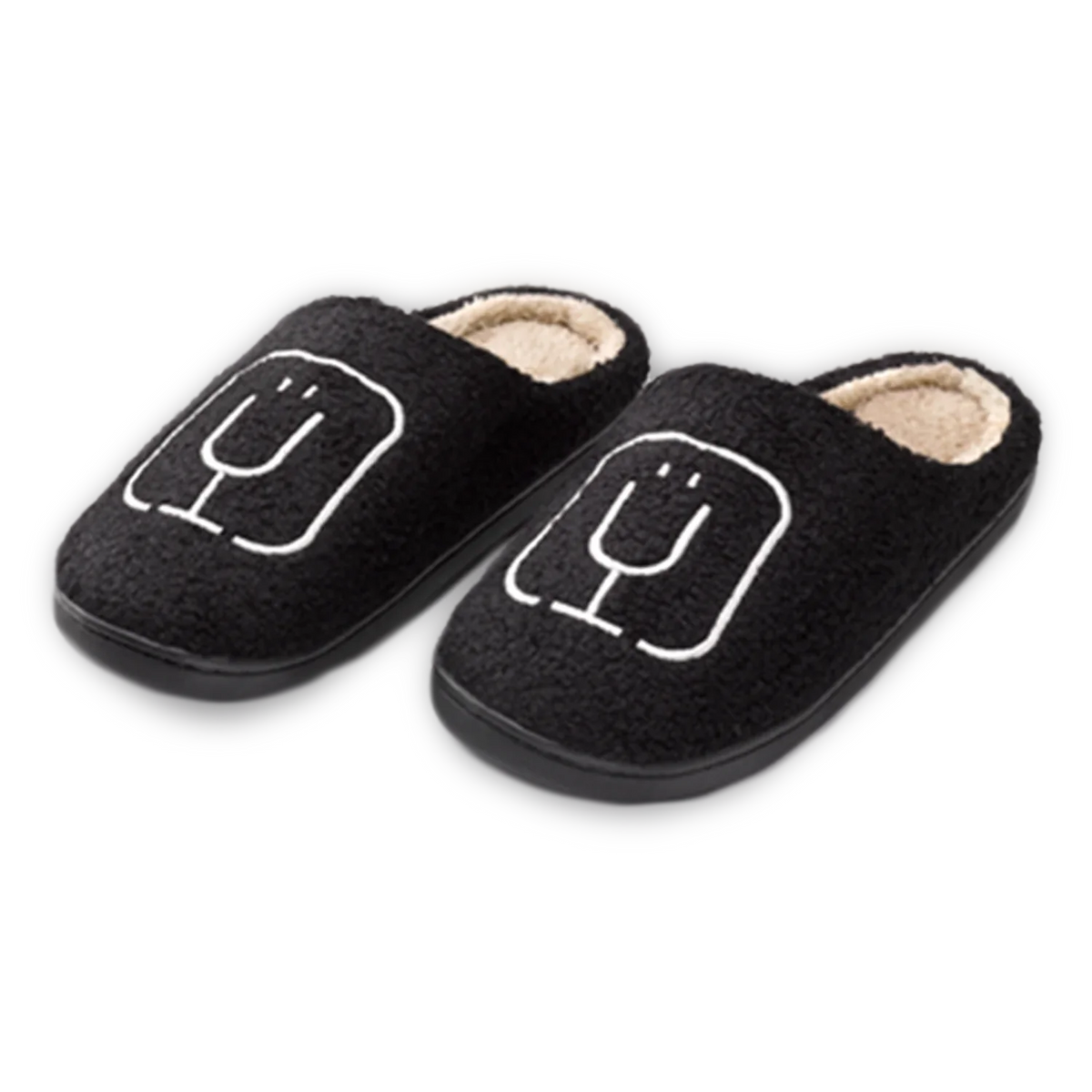 brumate-fuzzy-slippers-black-r1 apparel-slippers.webp